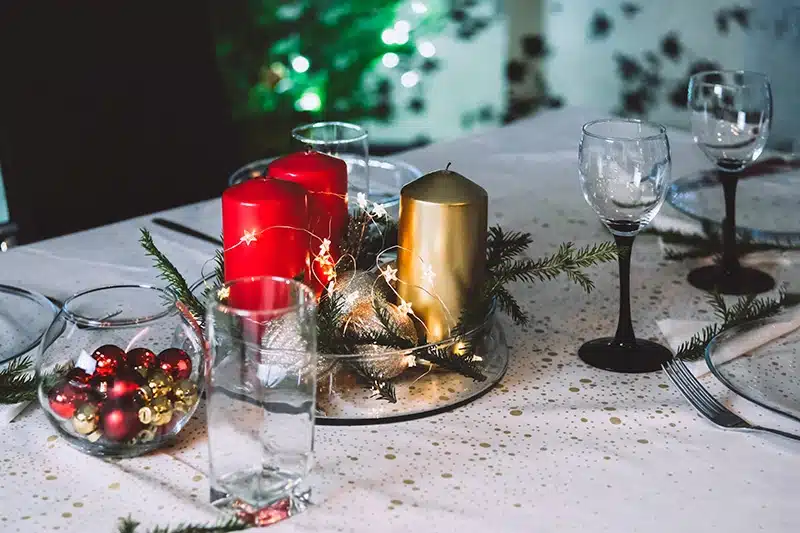 decoración navideña sencilla y elegante