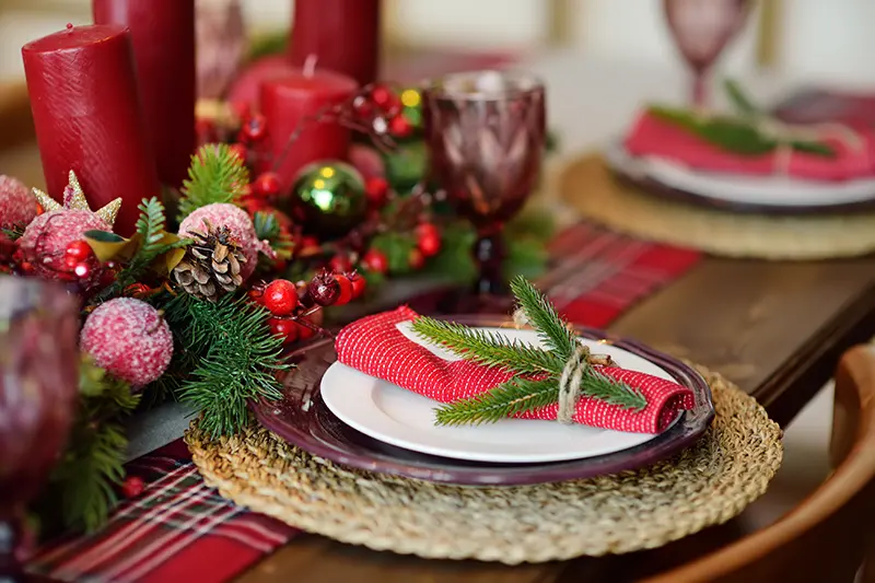 Manualidades rápidas y elegantes (hechas en 5 minutos) para hacer elegantes centros de mesa navideños